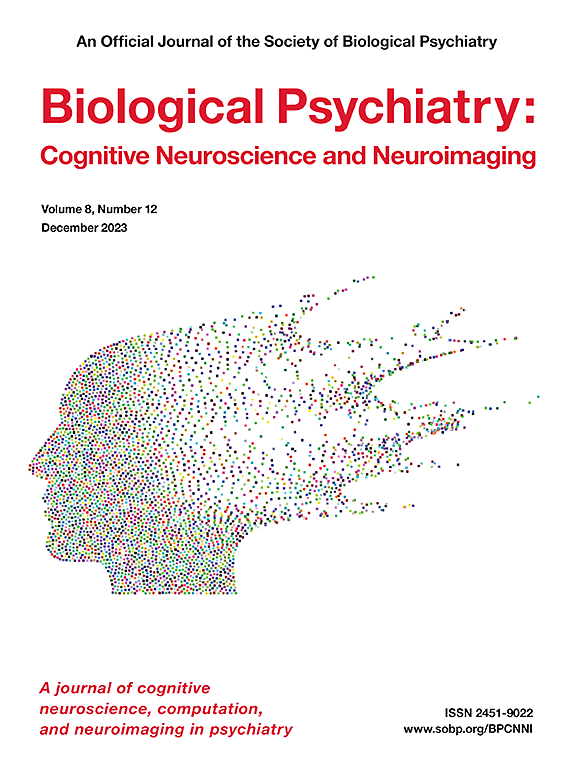 Go to journal home page - Biological Psychiatry: Cognitive Neuroscience and Neuroimaging